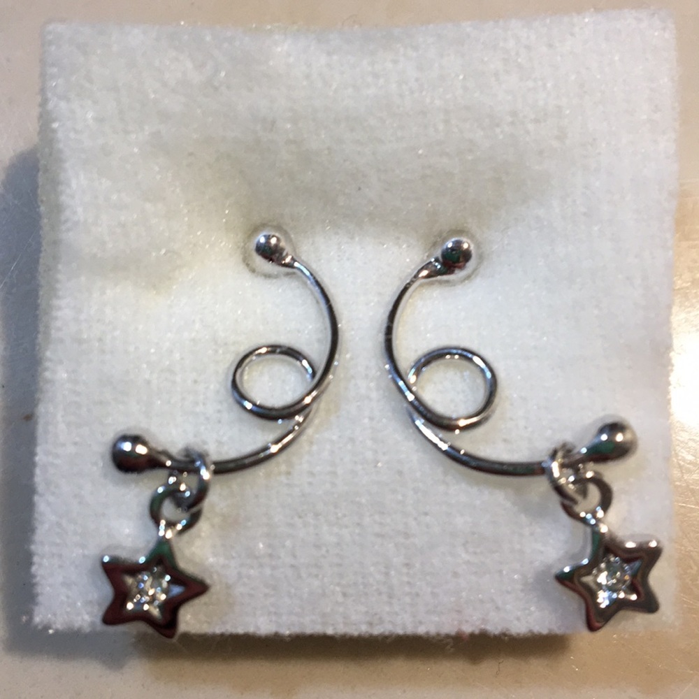 shooting star earrings